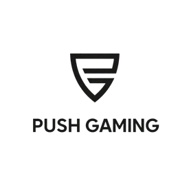 Logotipo de Push Gaming estudio de slots